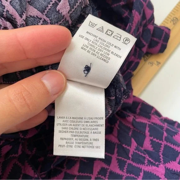 ANTHROPOLOGIE MAEVE KARSTEN GEOSCOPE BELTED JUMPSUIT SIZE SMALL geometric boho S - Picture 15 of 16